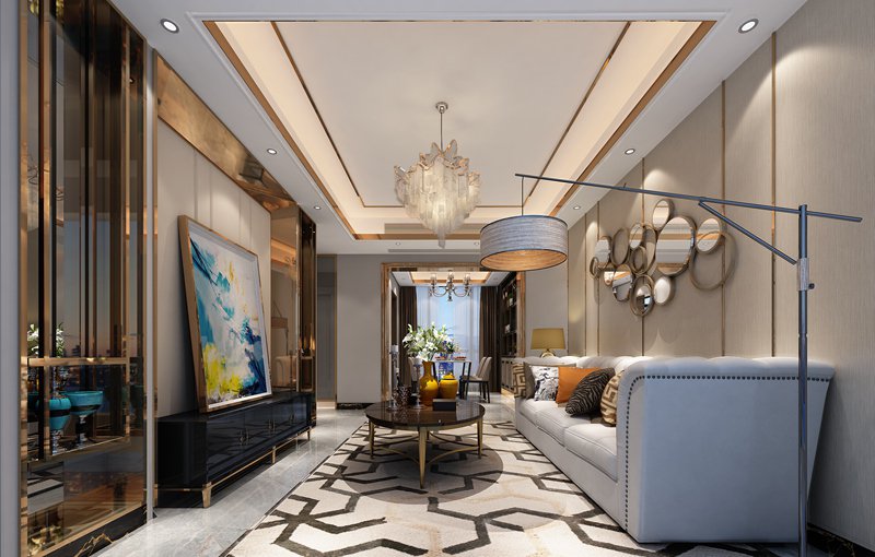 金眾云山棲93平港式風(fēng)格