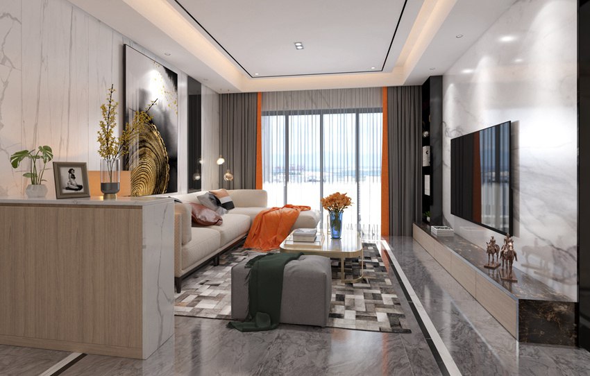 恒地悅山湖146平現(xiàn)代輕奢