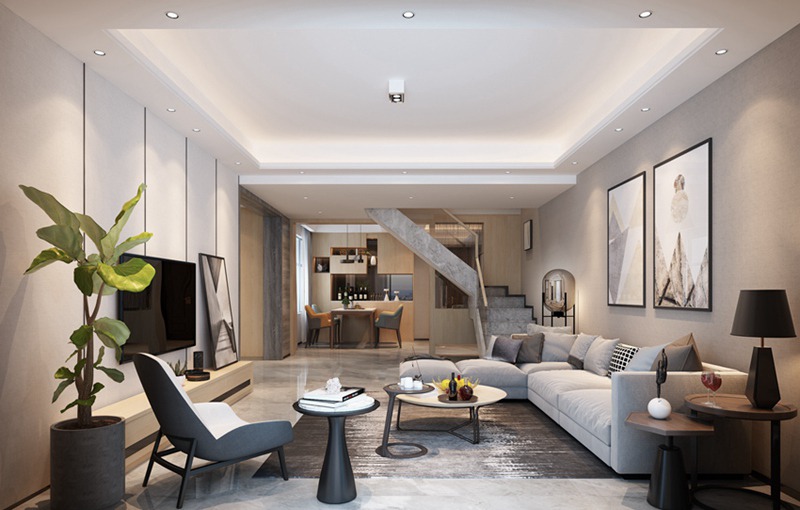 牧云溪谷160平現(xiàn)代簡(jiǎn)約