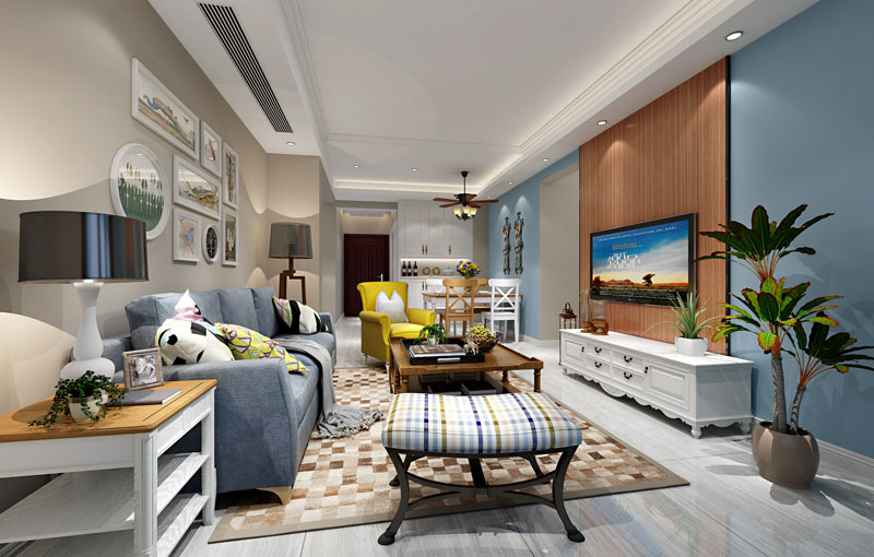 東城國際120平現(xiàn)代簡約風(fēng)格