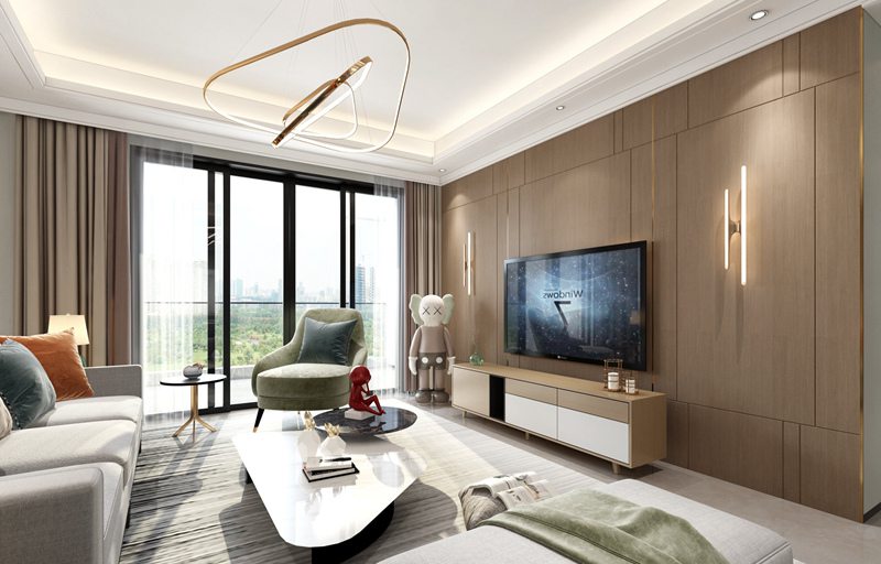 勤誠達(dá)二期160平現(xiàn)代輕奢