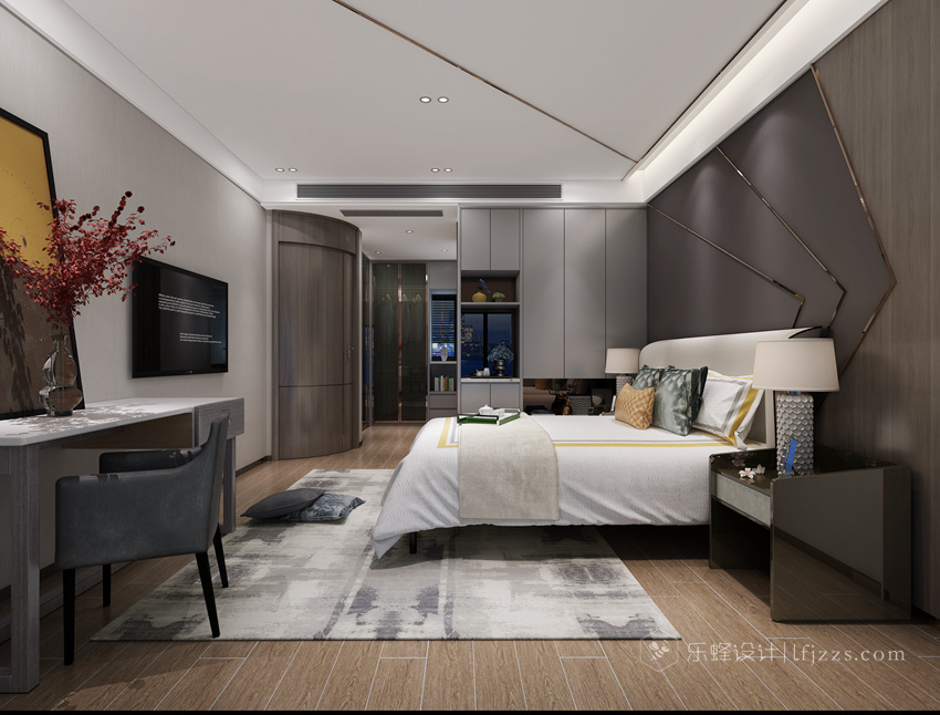 壹方中心主臥效果圖 壹方中心主臥效果圖