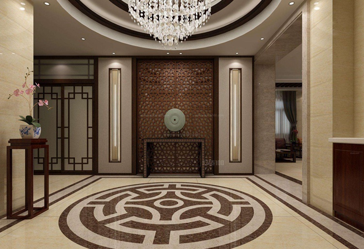 別墅玄關(guān)設(shè)計(jì)，大氣磅礴！