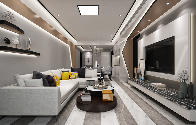 壹城中心110平現(xiàn)代簡約