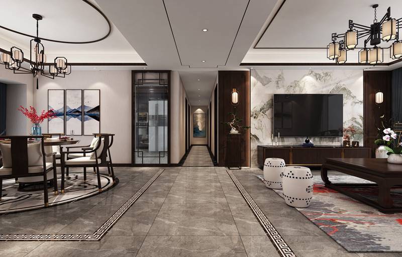 潤恒尚園160平新中式