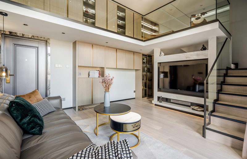 創(chuàng)世紀濱?；▓@120平 現(xiàn)代風格裝修