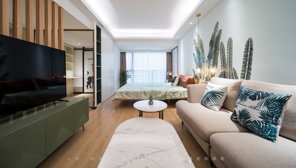 星河第三空間45平北歐極簡(jiǎn)