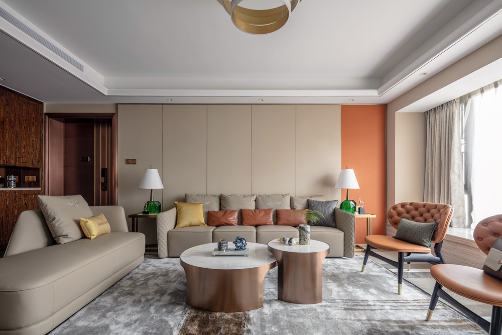 中信紅樹灣130平輕奢時(shí)尚風(fēng)格