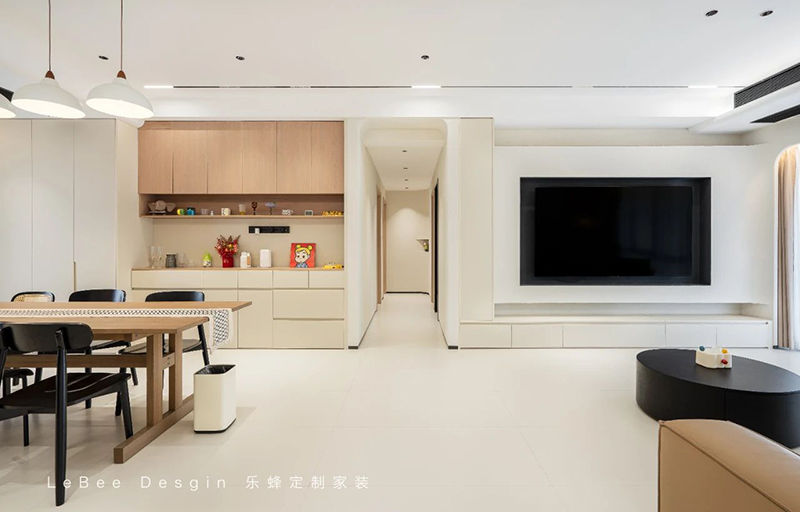 仁山智水160㎡現(xiàn)代奶油風