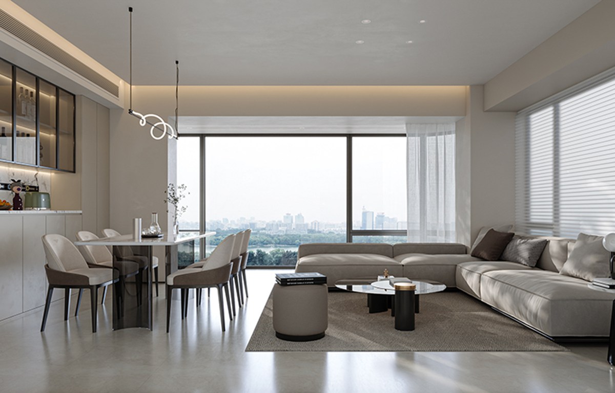 東海富匯豪庭118㎡現(xiàn)代簡約