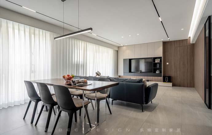 龍華?壹城七區(qū)152.9㎡現(xiàn)代簡約風(fēng)