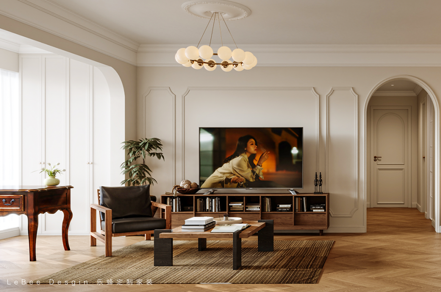 深圳·京基御景半山 | 100㎡復(fù)古美式之家：在時光褶皺里邂逅優(yōu)雅